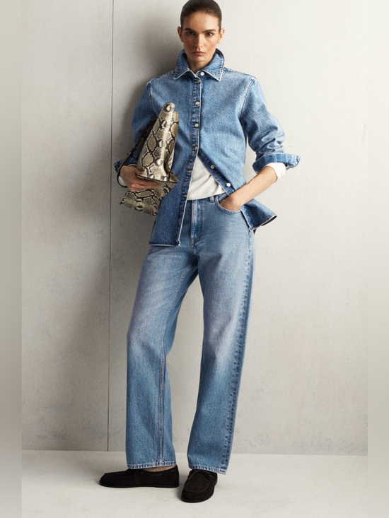 COS Tops - NWT (size 4) COS DENIM SHIRT
